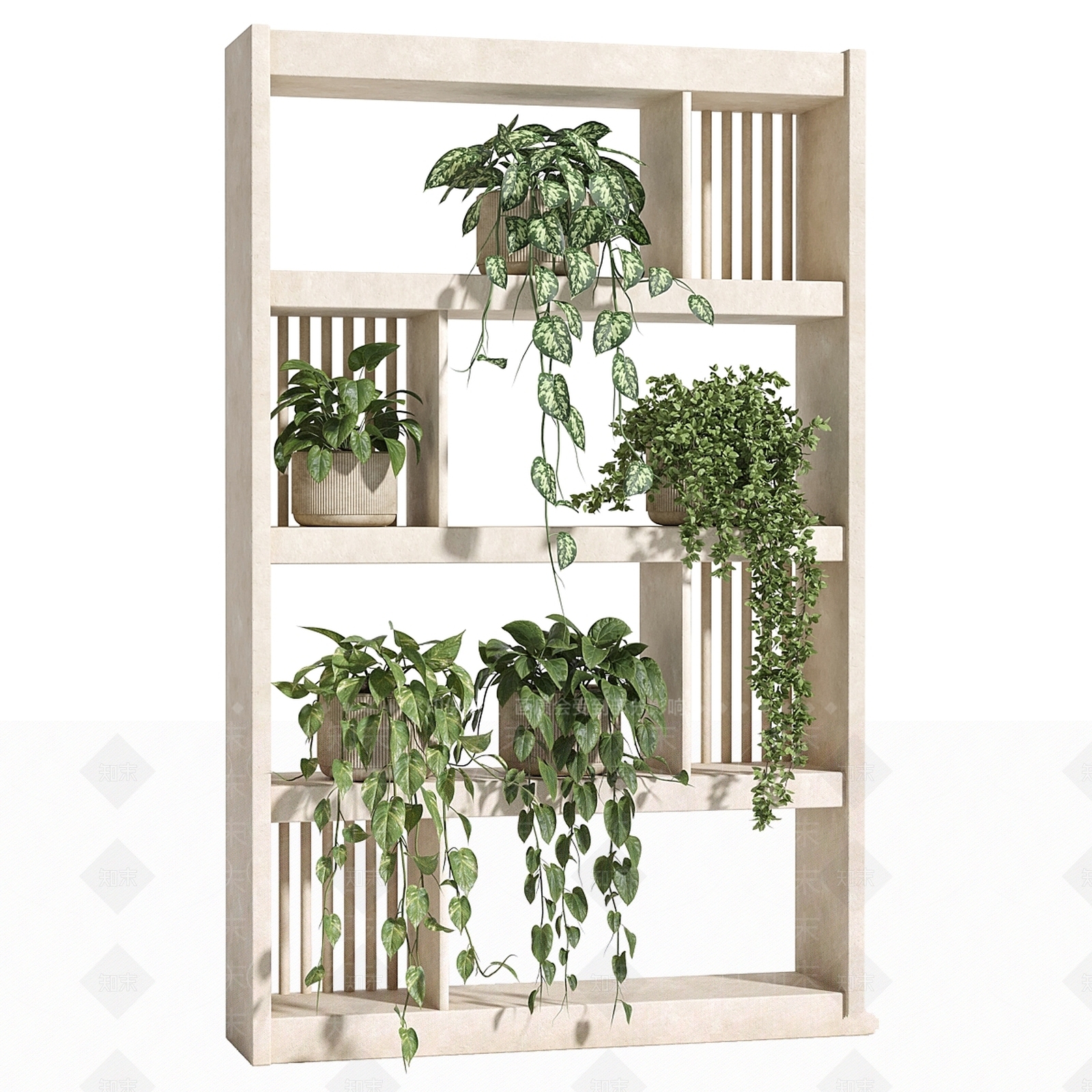 盆栽3D模型下载【ID:1187346467】
