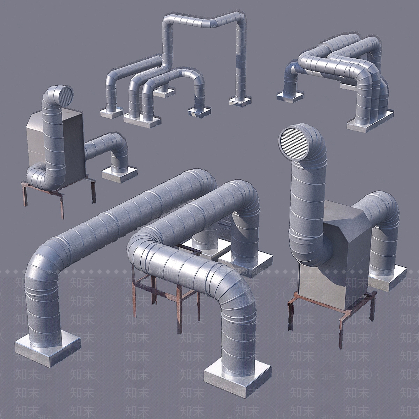 管道3D模型下载【ID:1187346881】