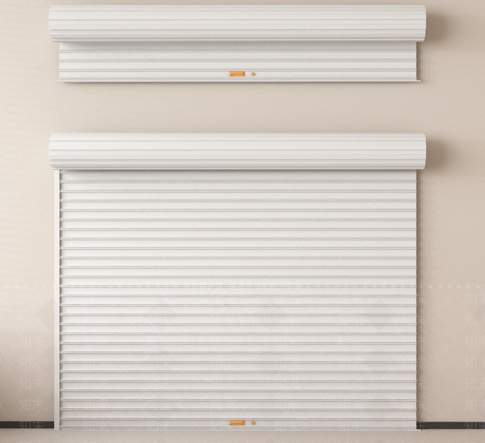 现代卷帘门SU模型下载【ID:1187348833】