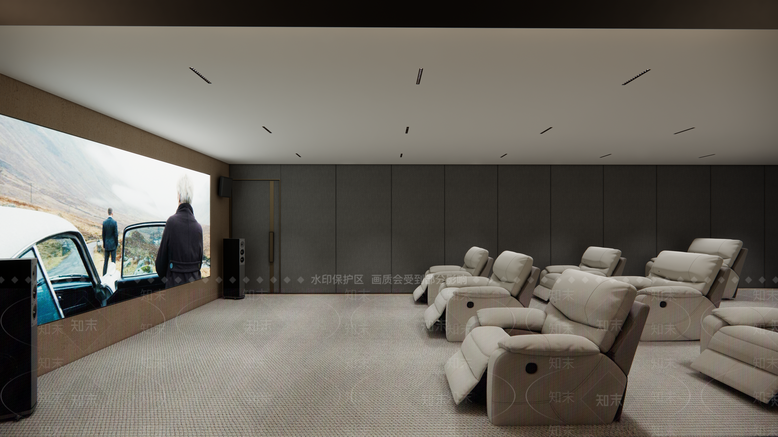 现代简约其他公共空间SU模型下载【ID:1187352877】