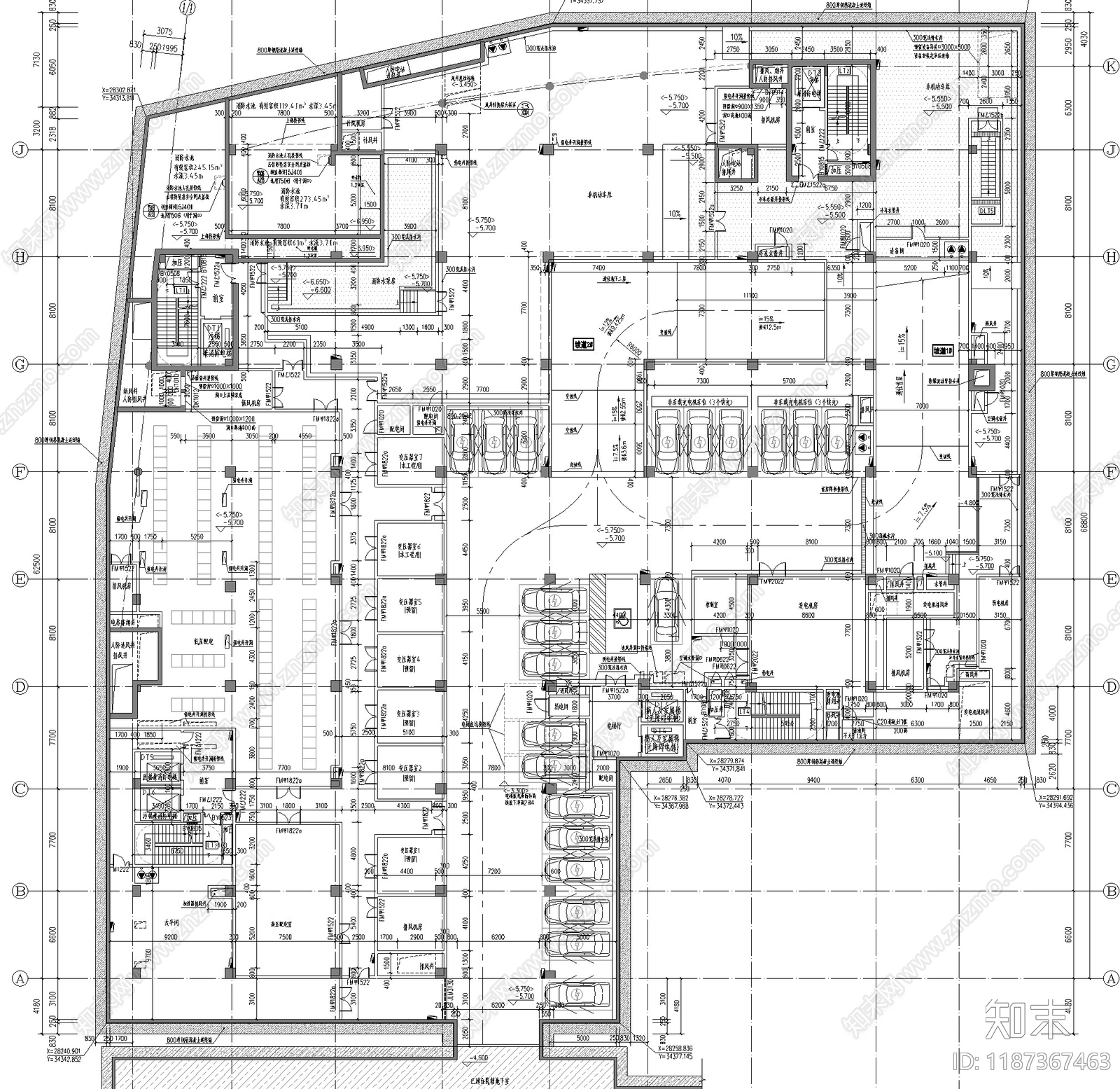 建筑平面图施工图下载【ID:1187367463】