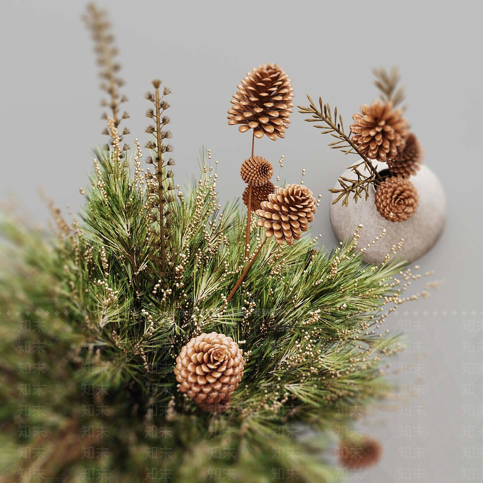 花艺3D模型下载【ID:1187370679】