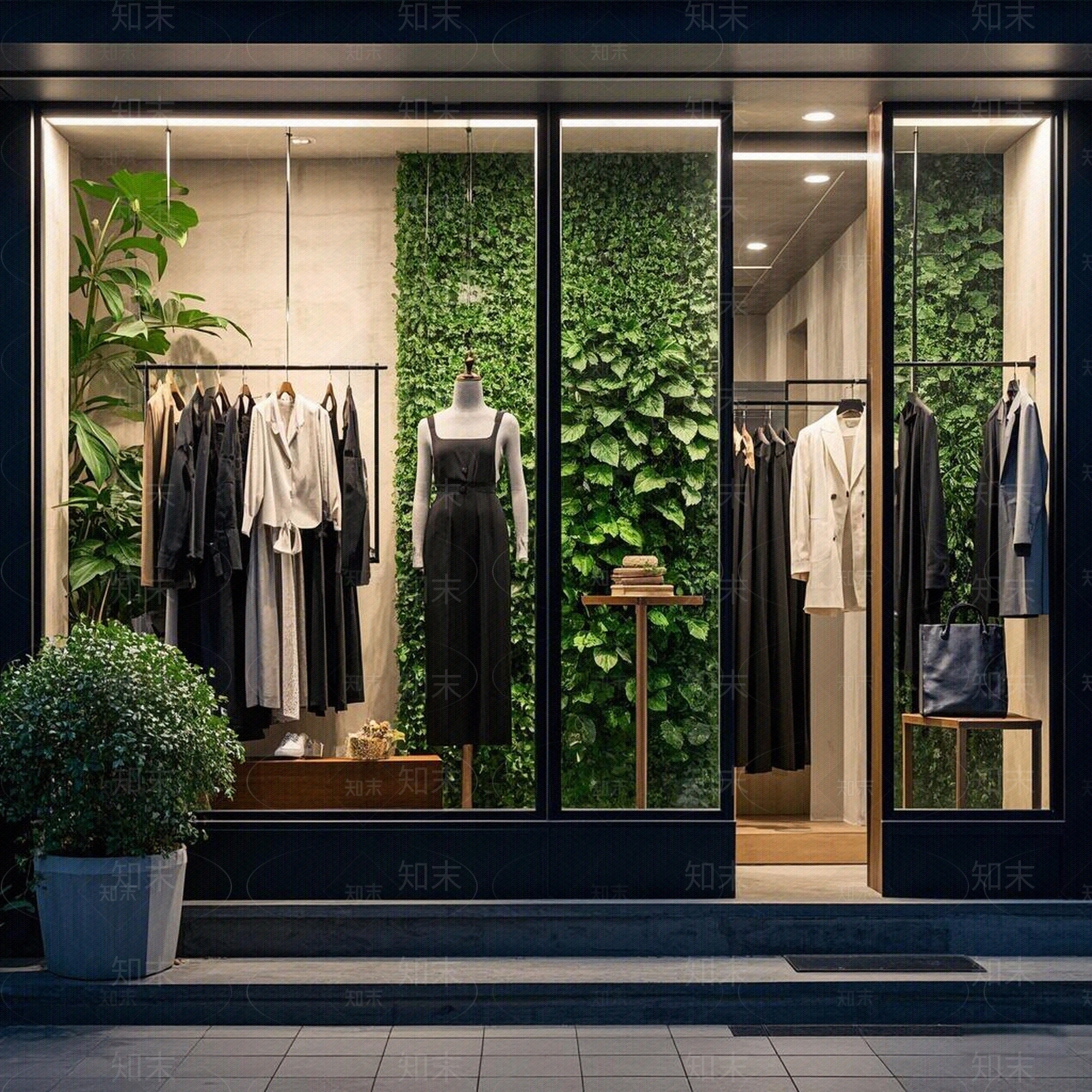 现代橱窗贴图下载【ID:1187374819】