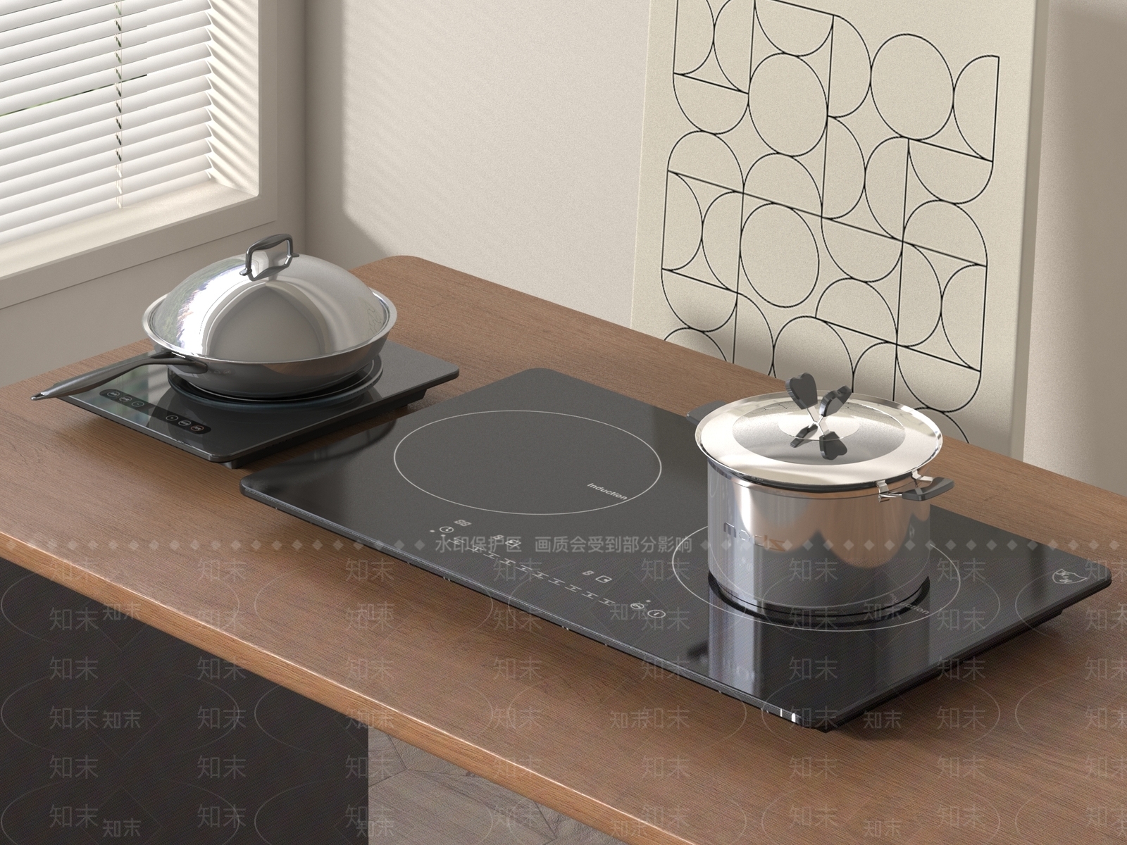 电磁炉SU模型下载【ID:1187390531】