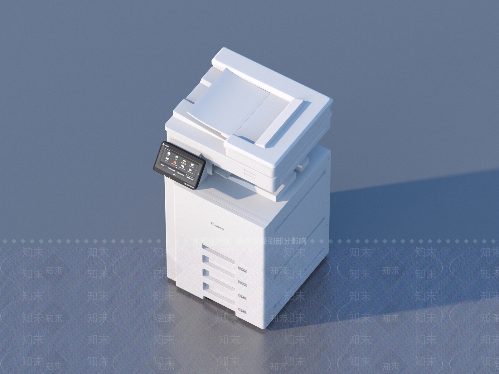办公用品3D模型下载【ID:1187393727】