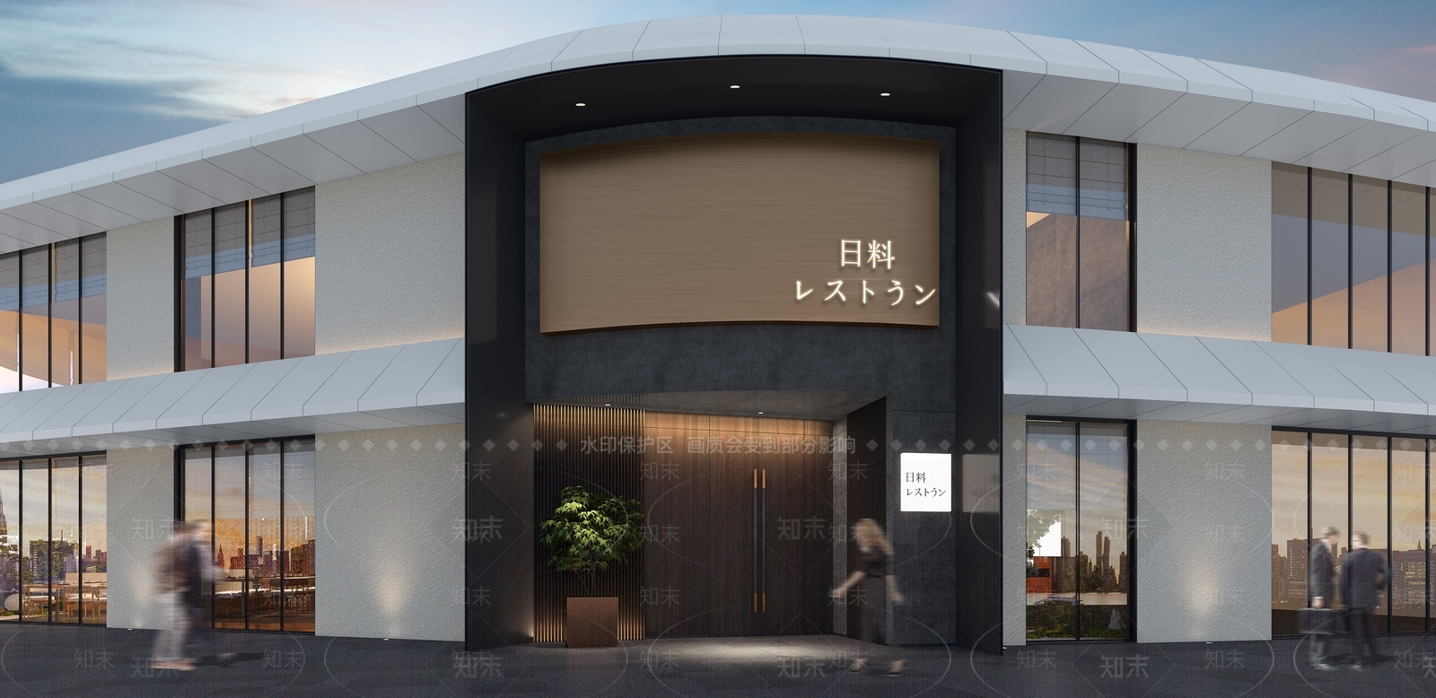 日式门头3D模型下载【ID:1187400554】