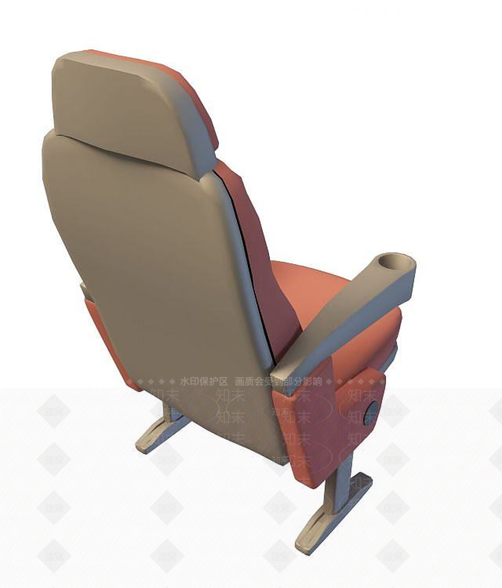 现代休闲椅3D模型下载【ID:1187452192】