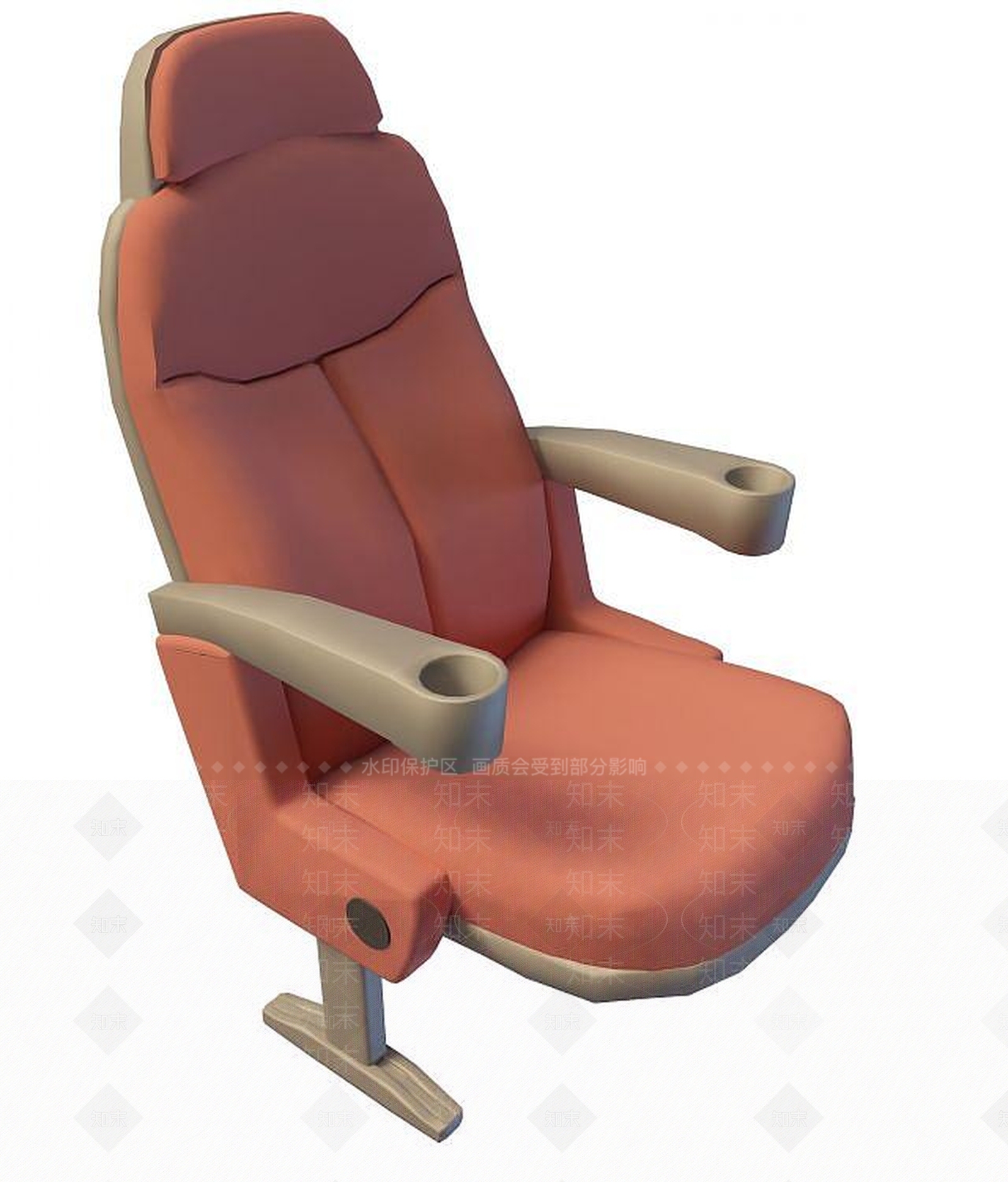 现代休闲椅3D模型下载【ID:1187452192】