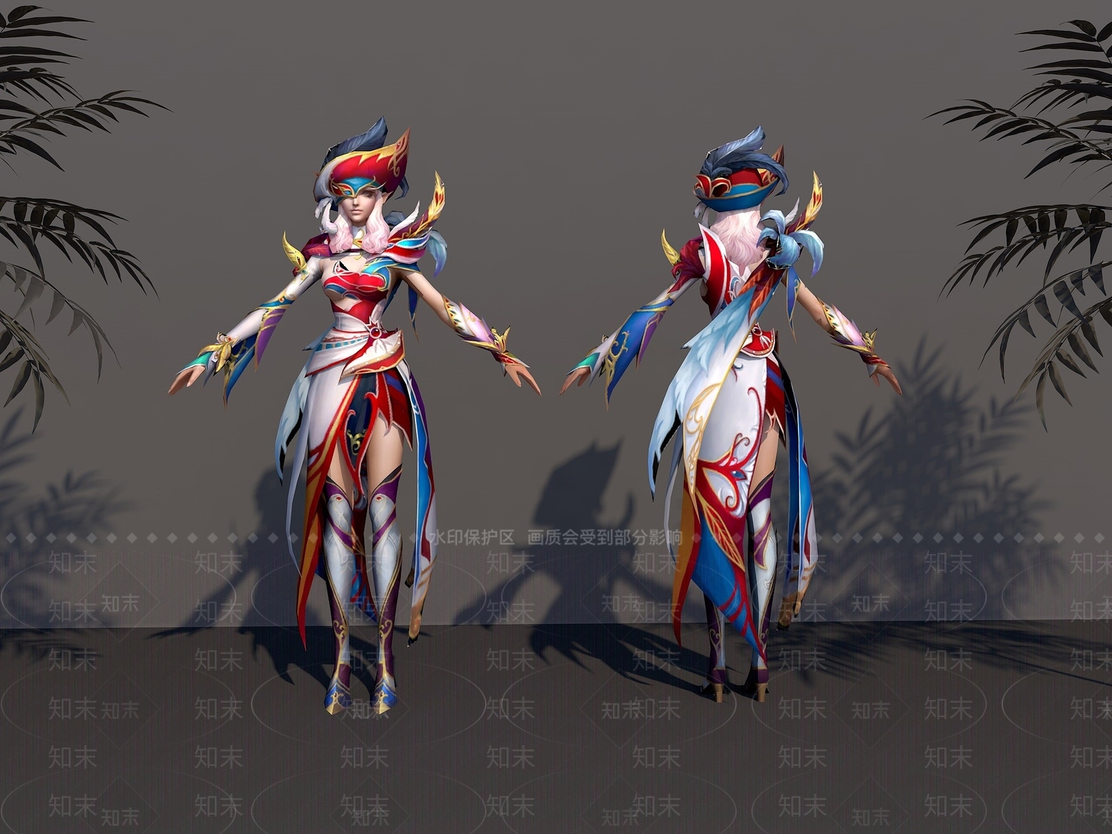 现代虚拟人物3D模型下载【ID:1187452056】