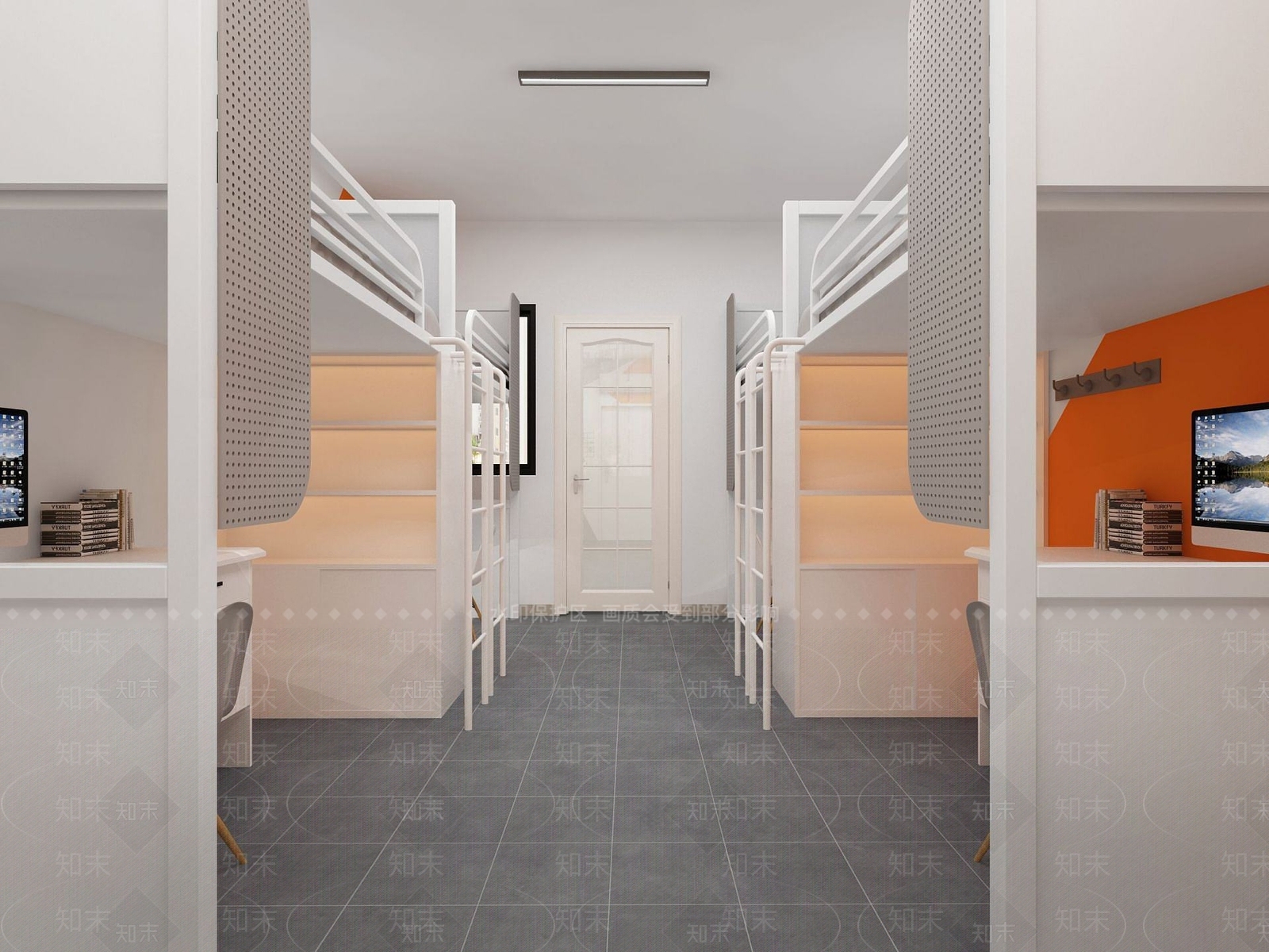 现代办公大厅3D模型下载【ID:1187408532】