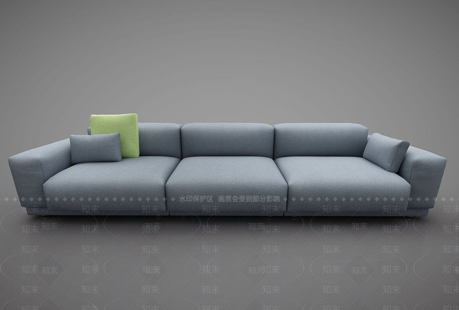 现代双人沙发3D模型下载【ID:1187408808】