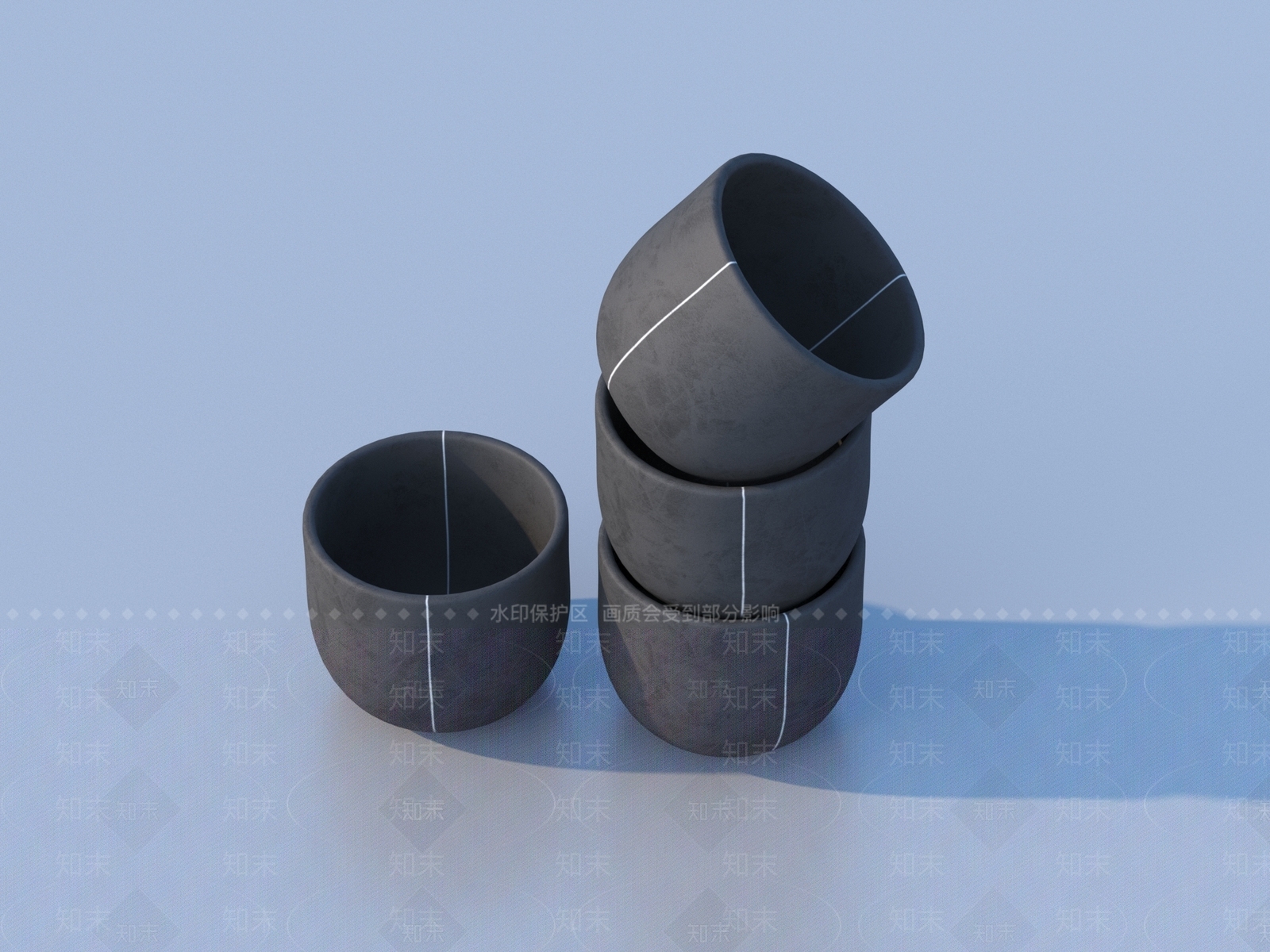 餐具3D模型下载【ID:1187427764】