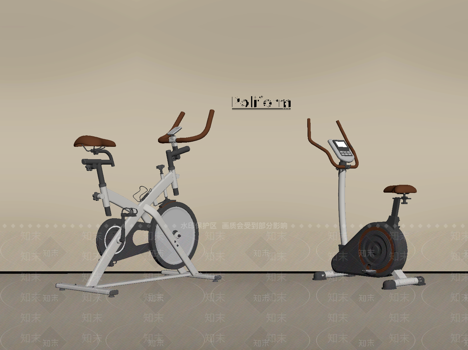 健身器材SU模型下载【ID:1187429144】