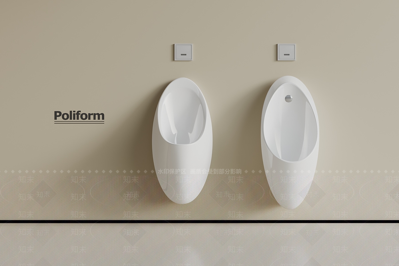 马桶3D模型下载【ID:1187430630】