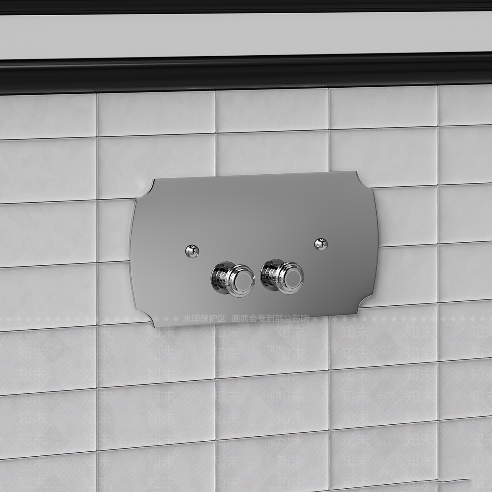 浴室柜3D模型下载【ID:1187449959】