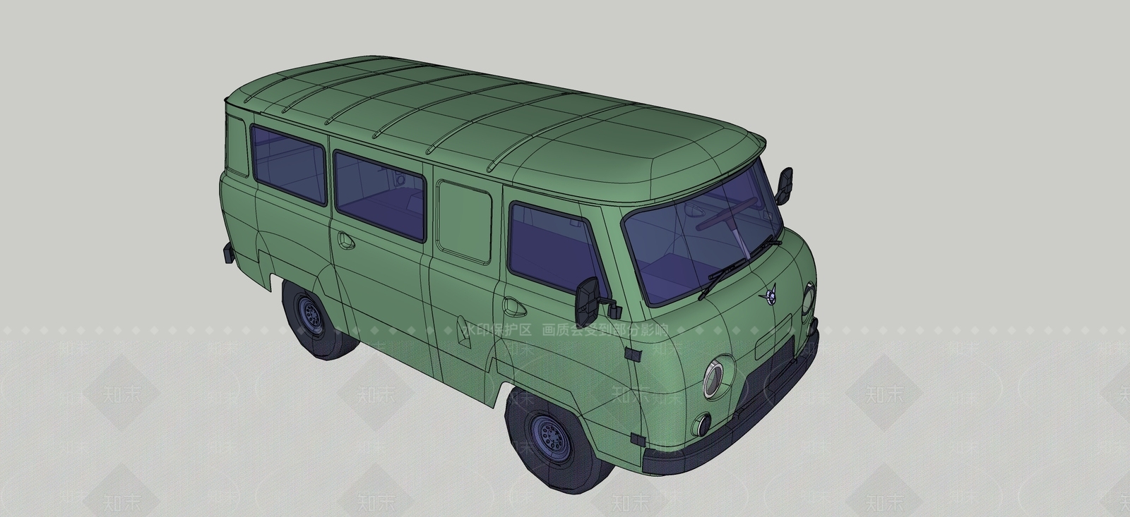 汽车SU模型下载【ID:1187453671】