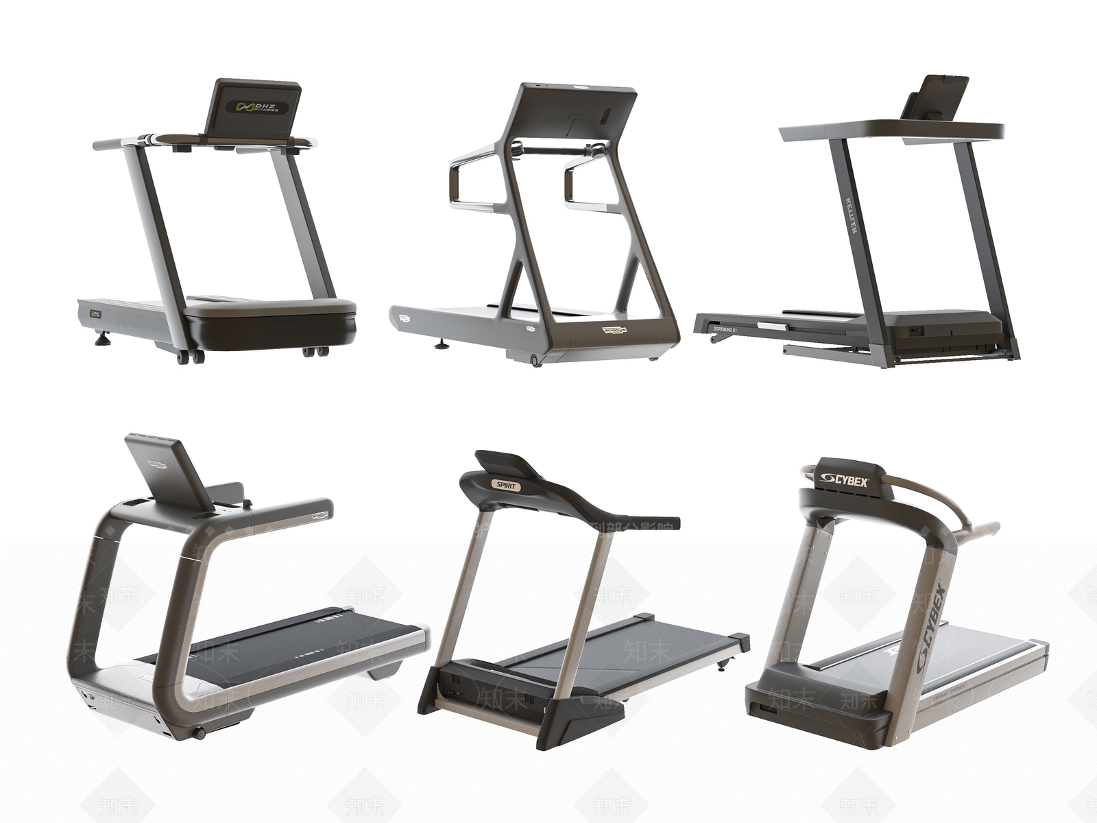 跑步机SU模型下载【ID:1187456731】