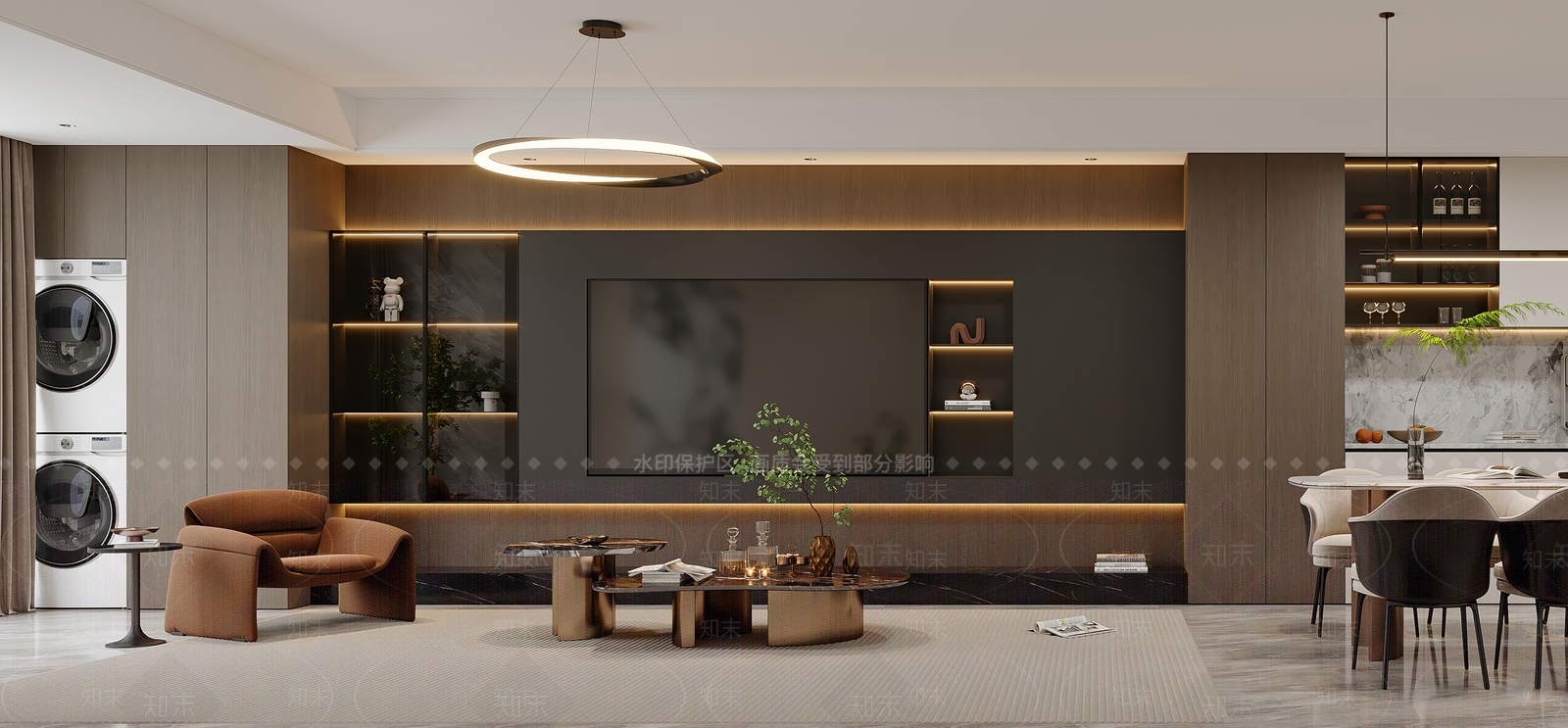 现代卫生间3D模型下载【ID:1215043162】