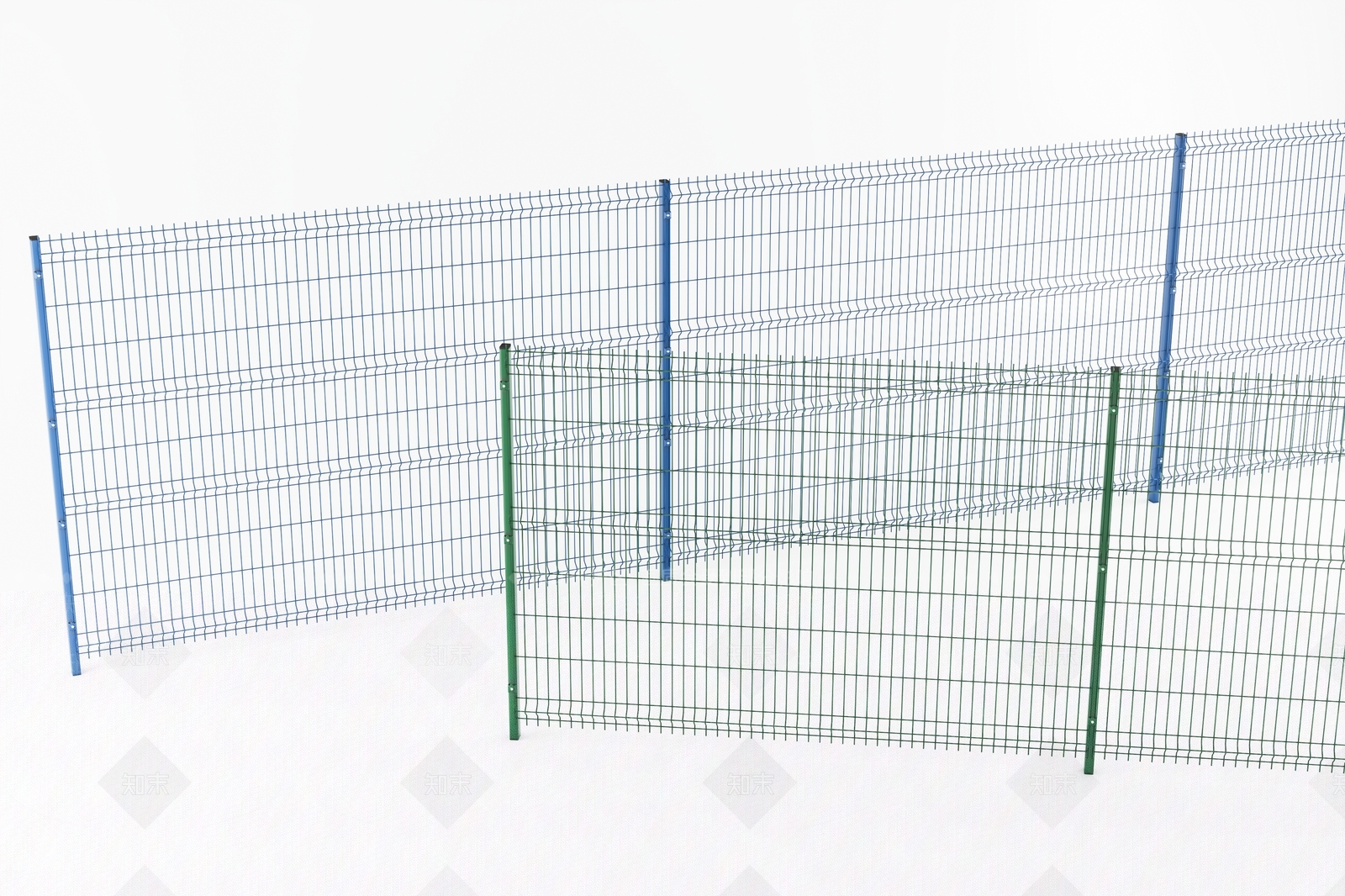 现代新中式栅栏SU模型下载【ID:1187459816】