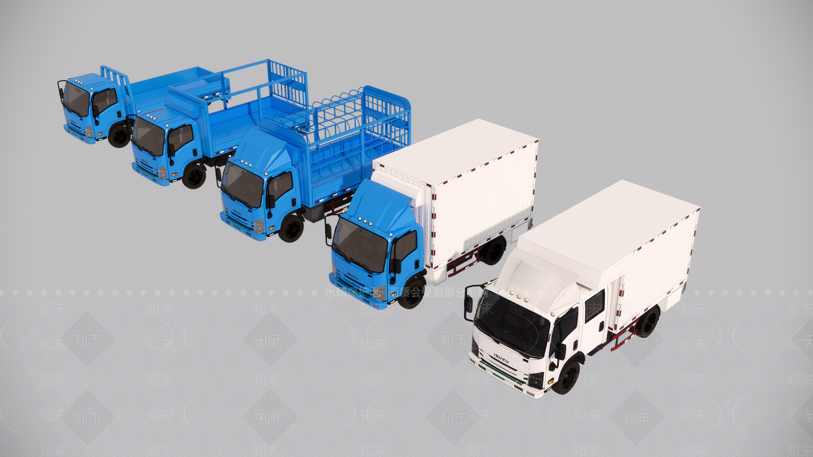 工程车SU模型下载【ID:1187462049】