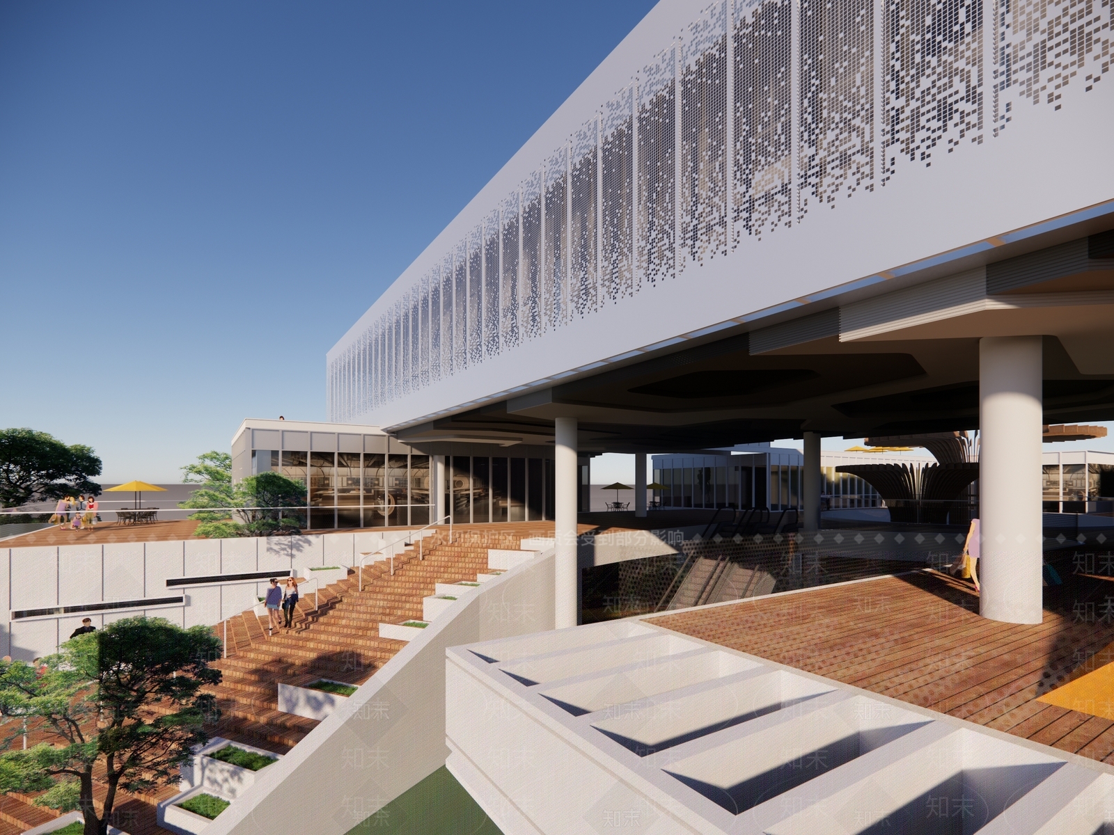 现代小公建SU模型下载【ID:1187463376】