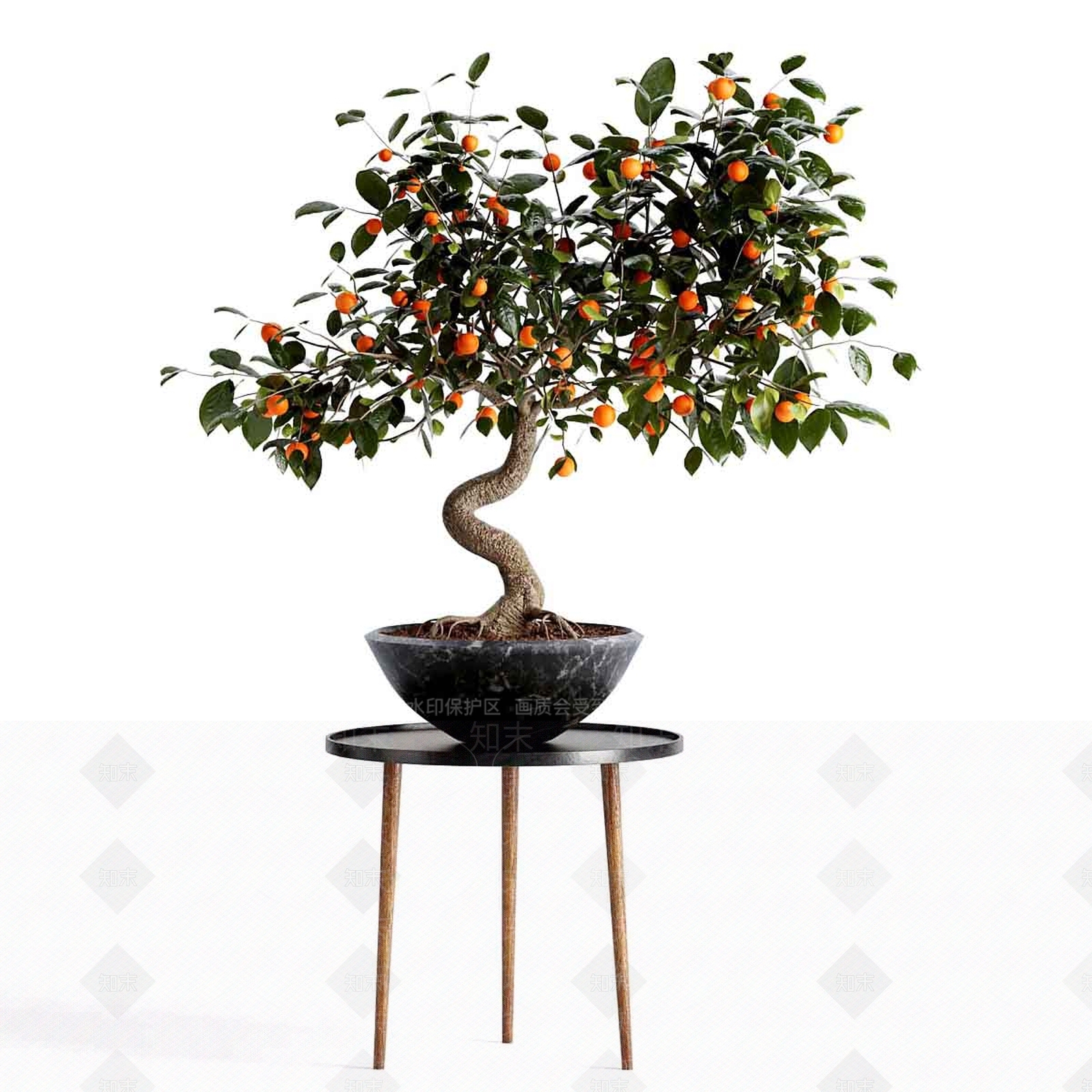 盆栽3D模型下载【ID:1187465678】
