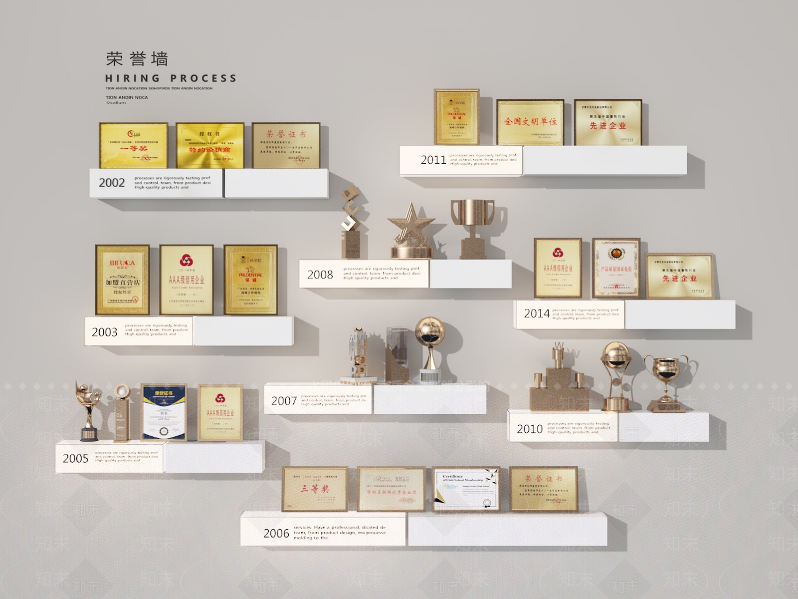 现代奖杯奖牌SU模型下载【ID:1187474329】