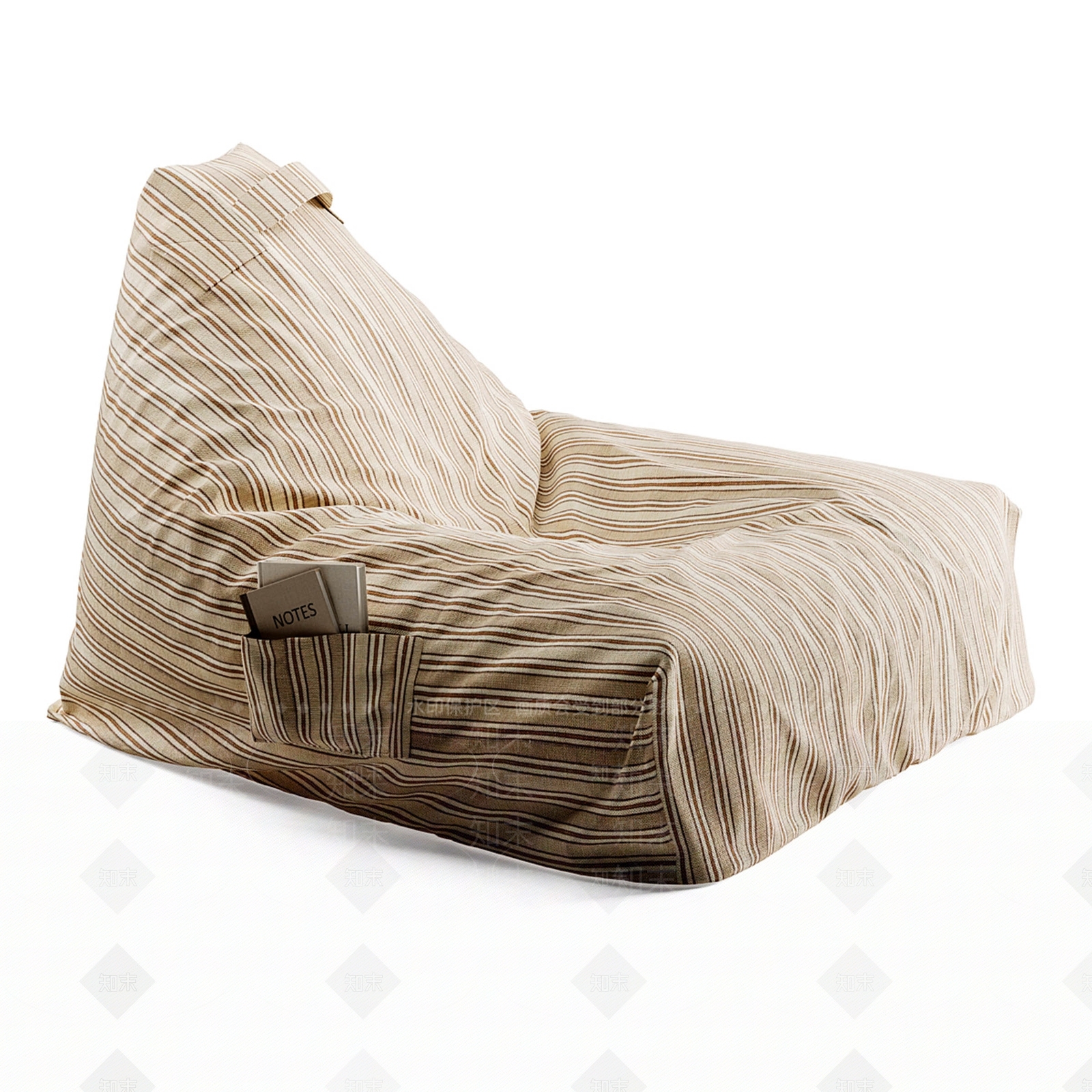 现代软座椅3D模型下载【ID:1187486217】