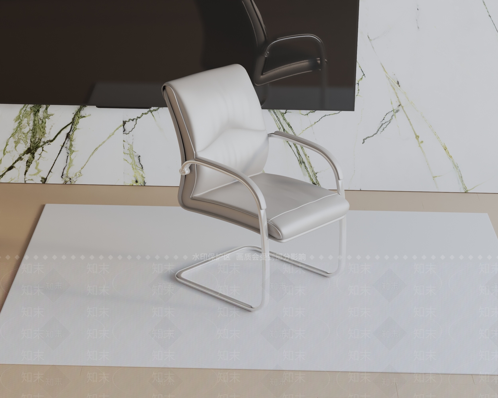 现代办公椅3D模型下载【ID:1187502706】