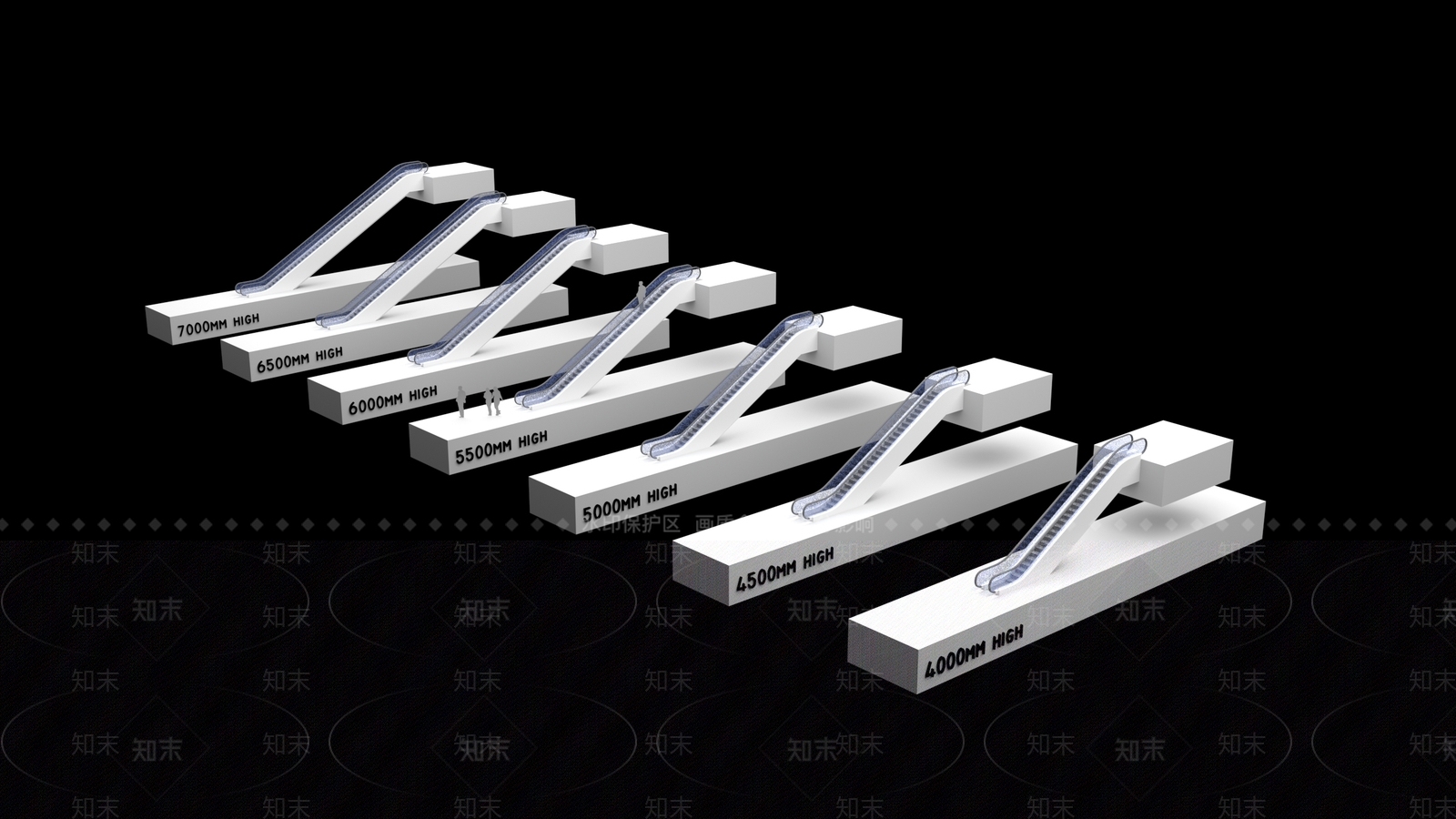 现代电梯3D模型下载【ID:1187506317】