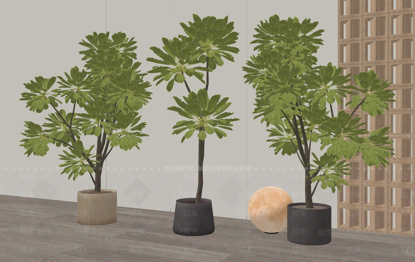 盆栽SU模型下载【ID:1187512531】
