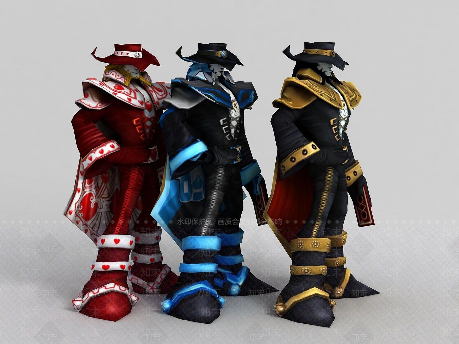 现代虚拟人物3D模型下载【ID:1187560986】