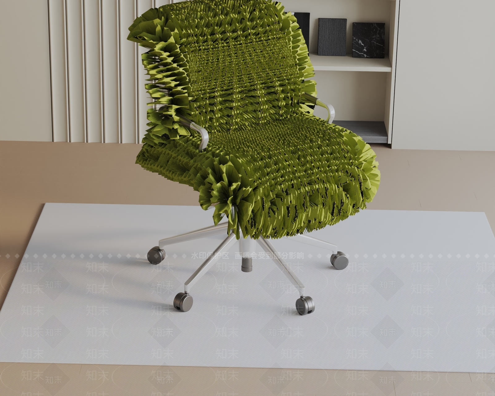 现代办公椅3D模型下载【ID:1187531752】
