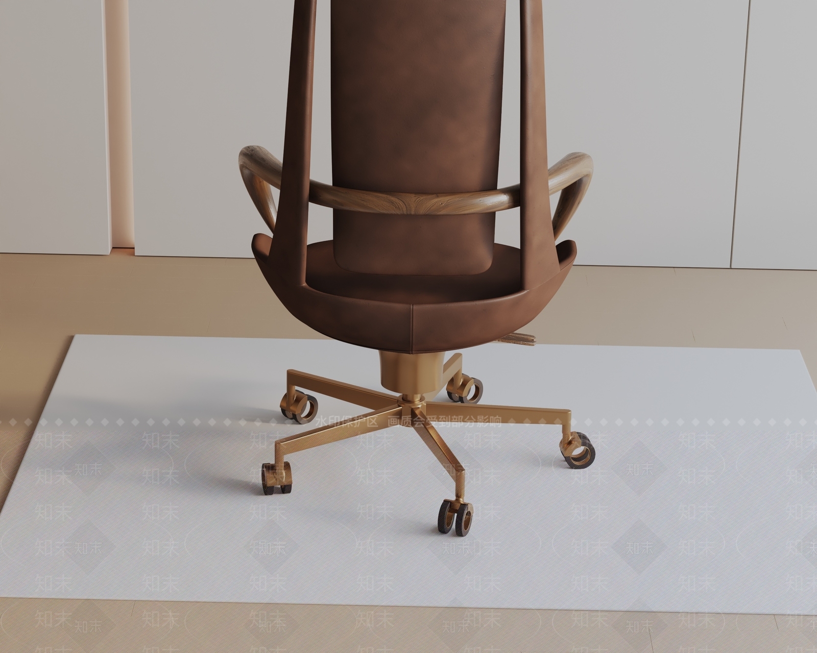 现代办公椅3D模型下载【ID:1187535853】