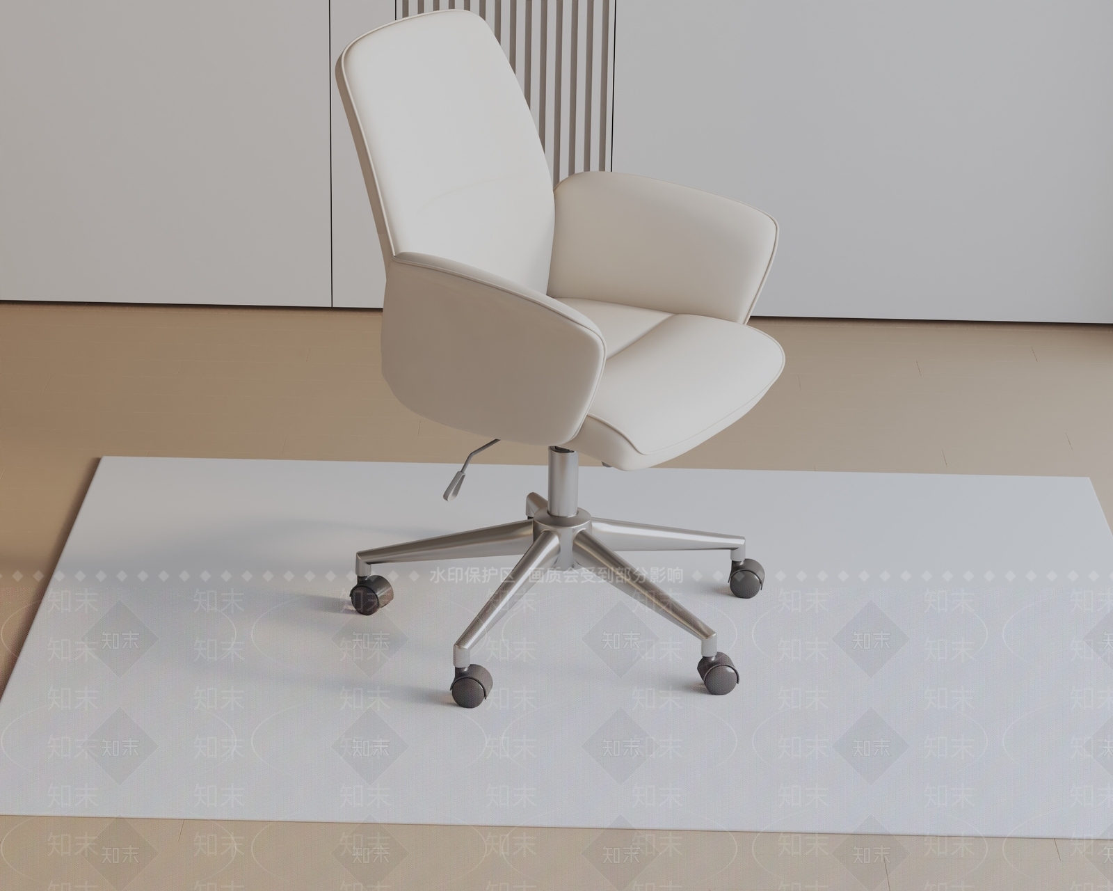 现代办公椅3D模型下载【ID:1187537145】