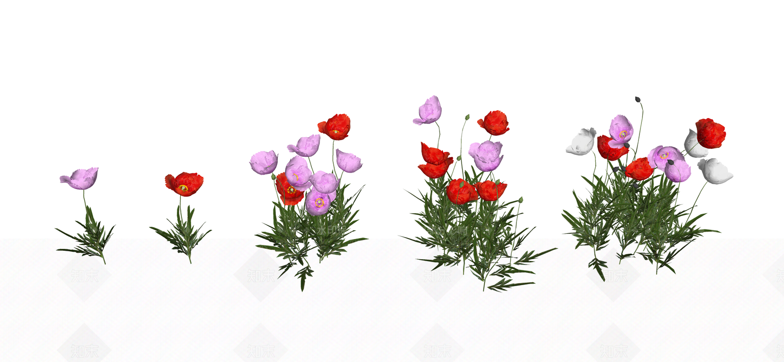 花草SU模型下载【ID:1187537789】
