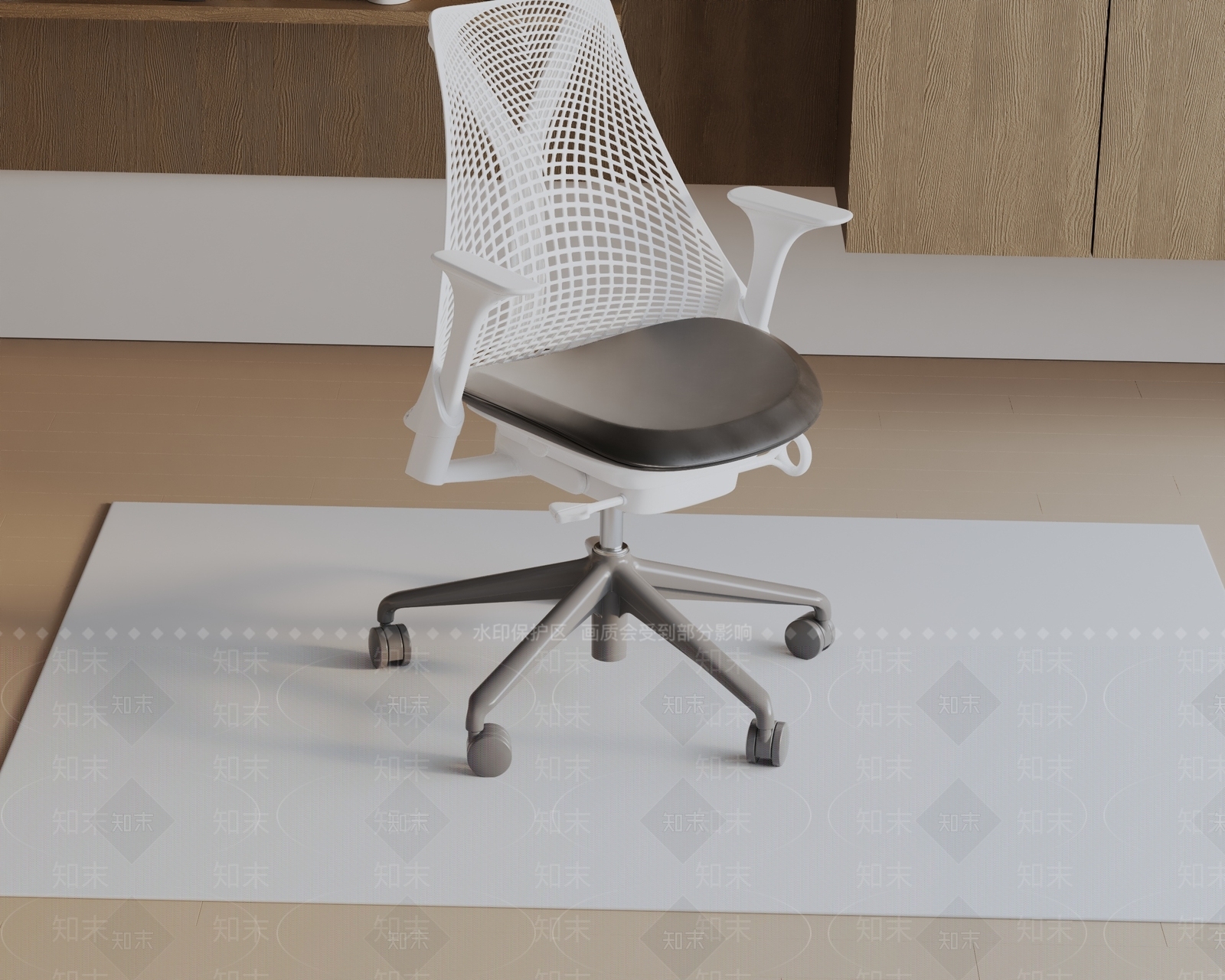 现代办公椅3D模型下载【ID:1187538653】
