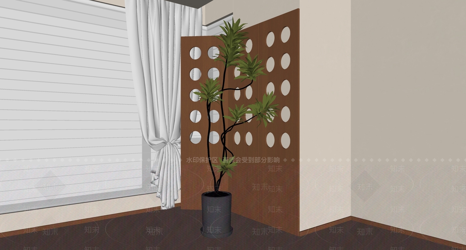 盆栽SU模型下载【ID:1187543063】