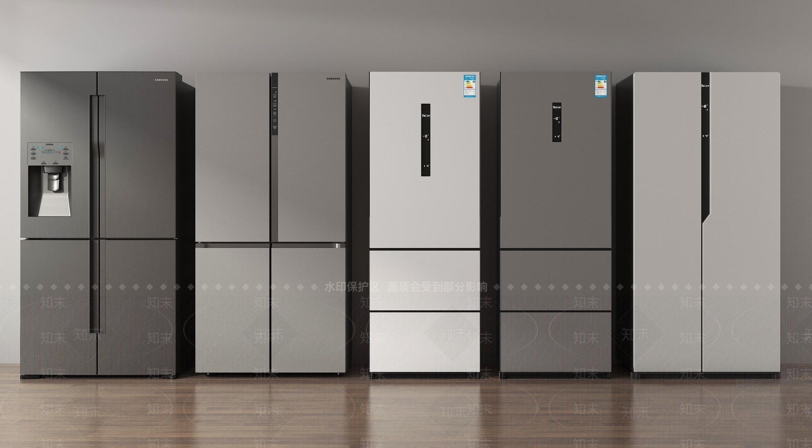 冰箱3D模型下载【ID:1187559207】