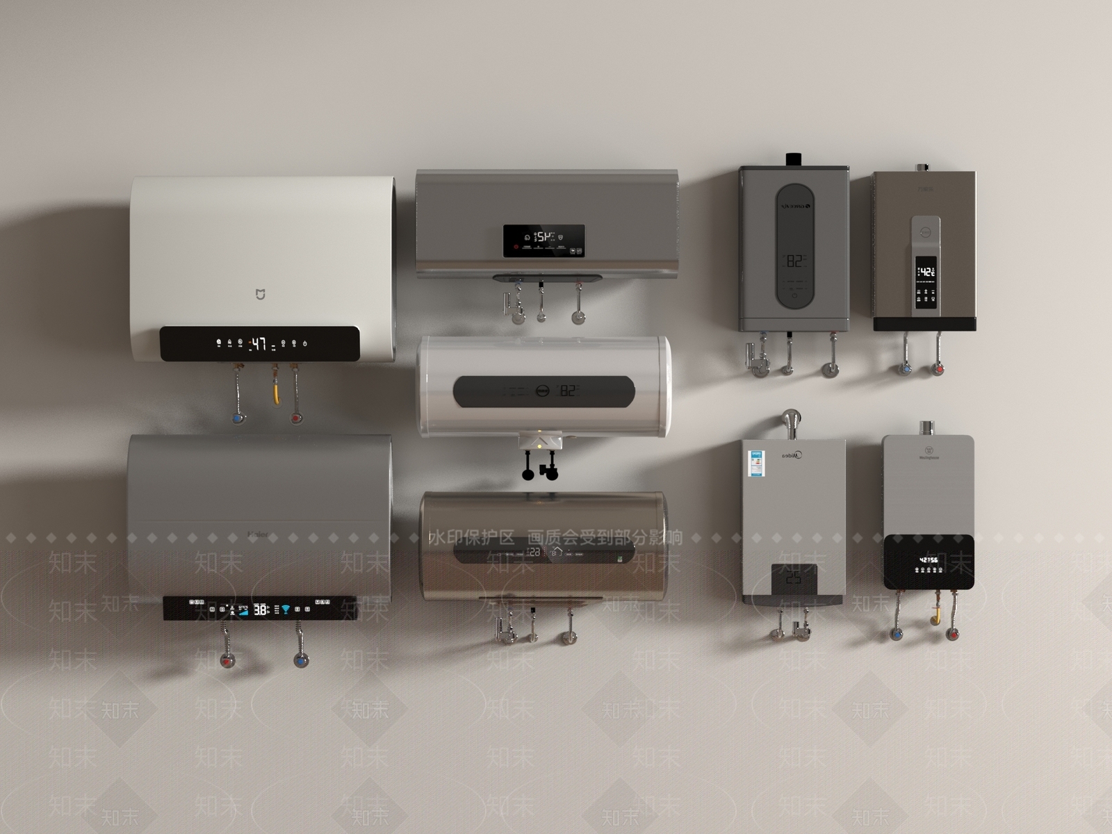 热水器SU模型下载【ID:1187564260】