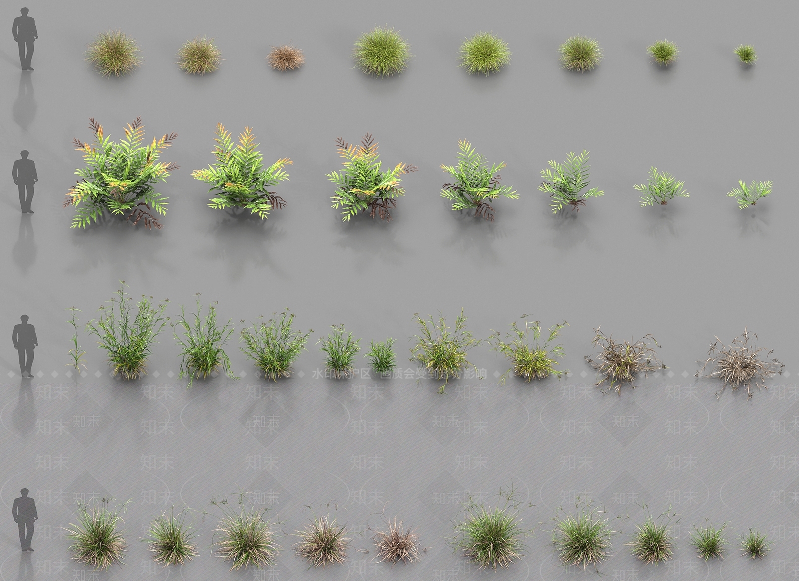 花草组合3D模型下载【ID:1187575320】
