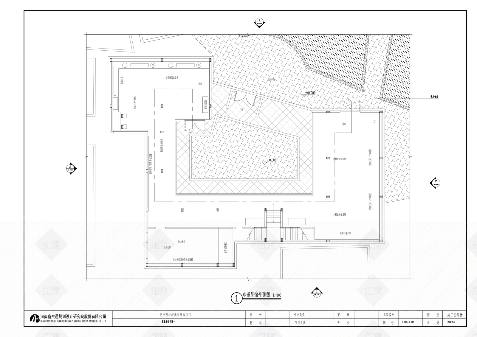 现代古建筑SU模型下载【ID:1187600335】