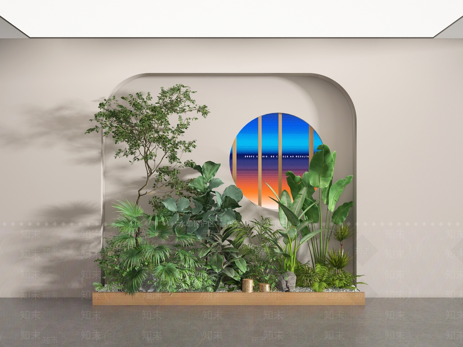 植物堆3D模型下载【ID:1187588237】