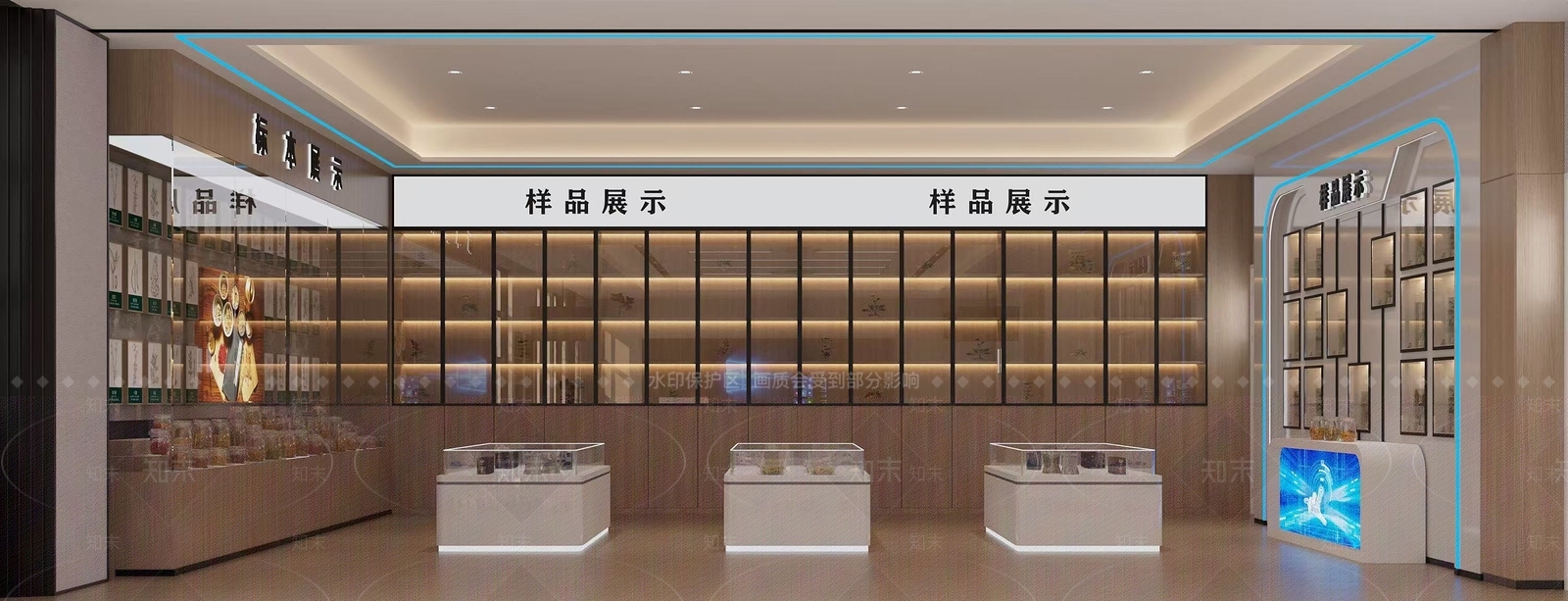 新中式现代医院3D模型下载【ID:1187591572】