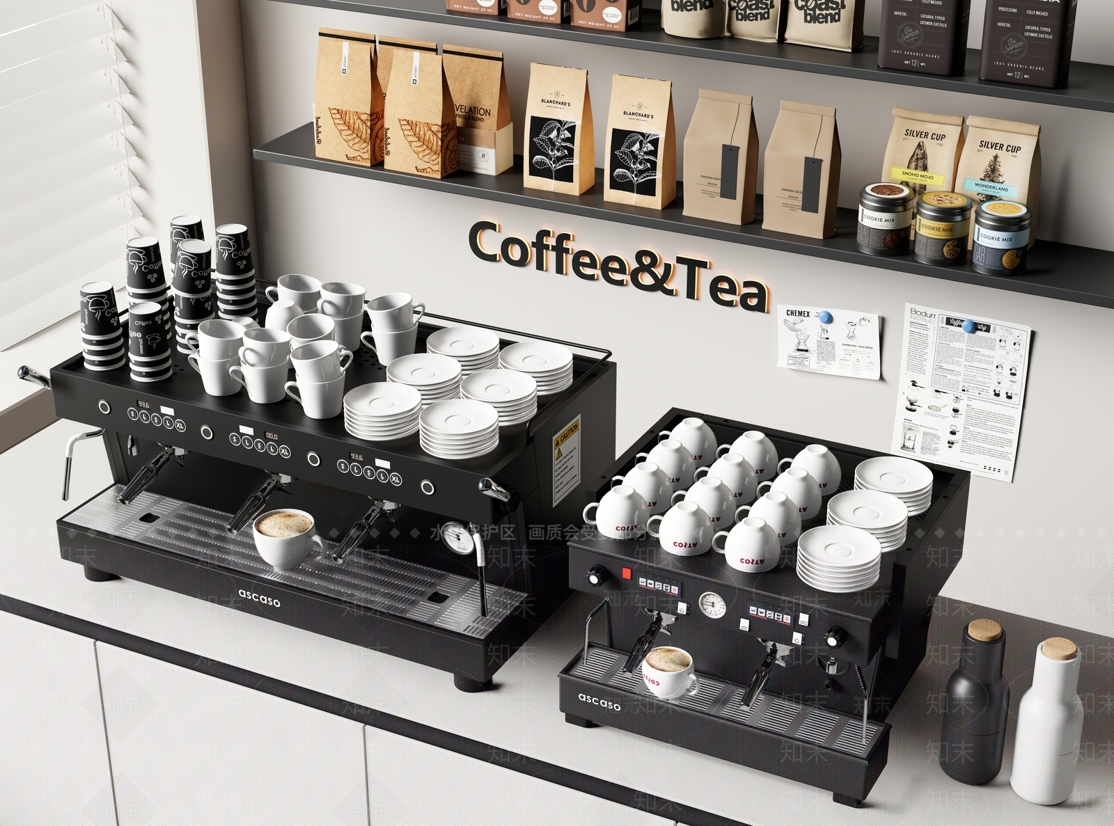 咖啡机SU模型下载【ID:1187591353】