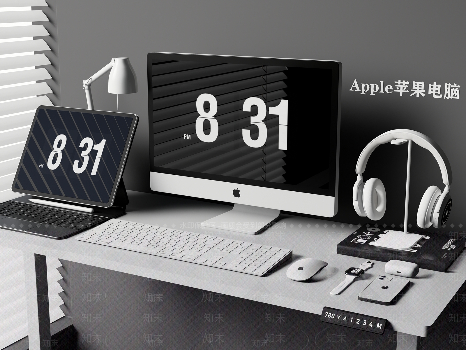 电脑3D模型下载【ID:1187591409】