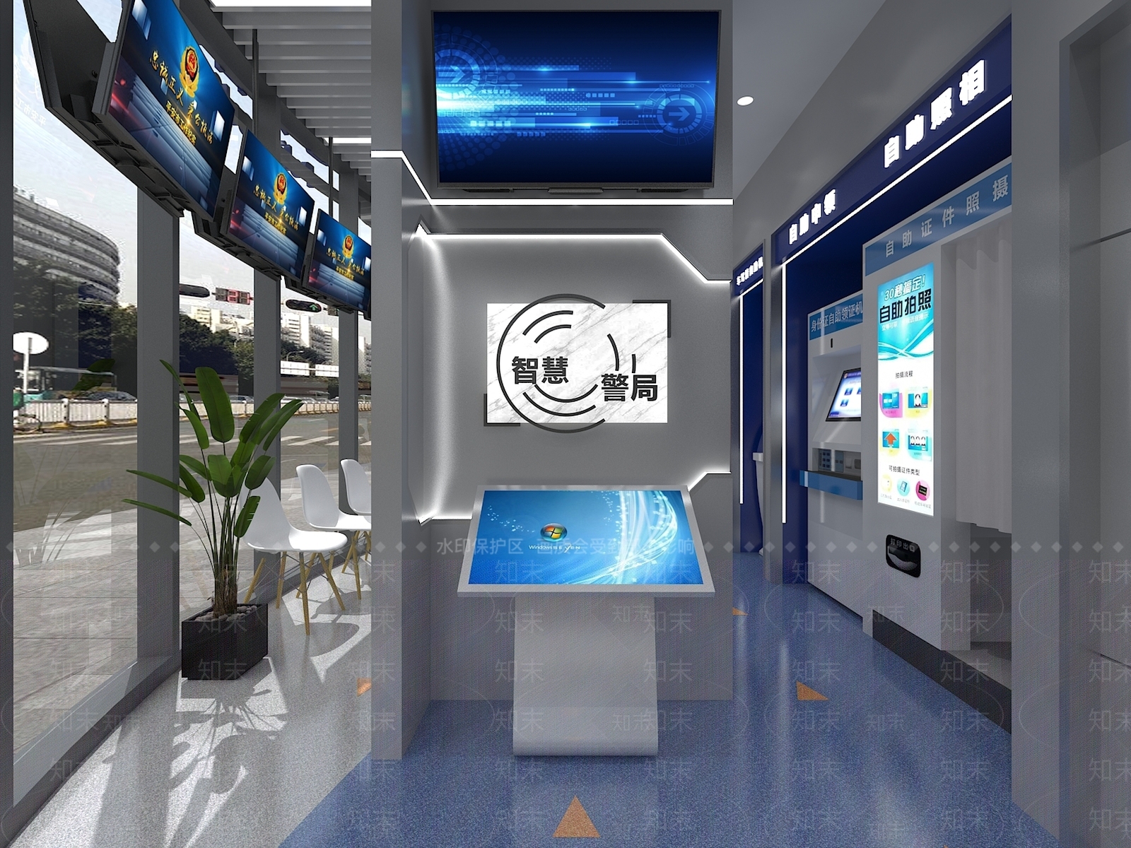 现代其他公共空间3D模型下载【ID:1187594862】