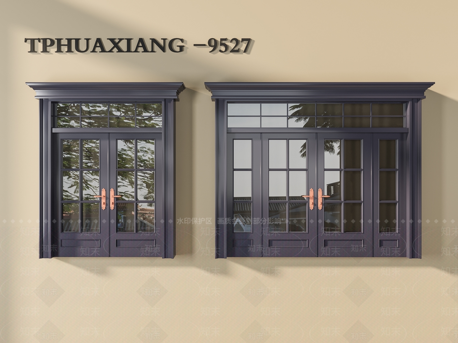 现代其他门3D模型下载【ID:1187599087】