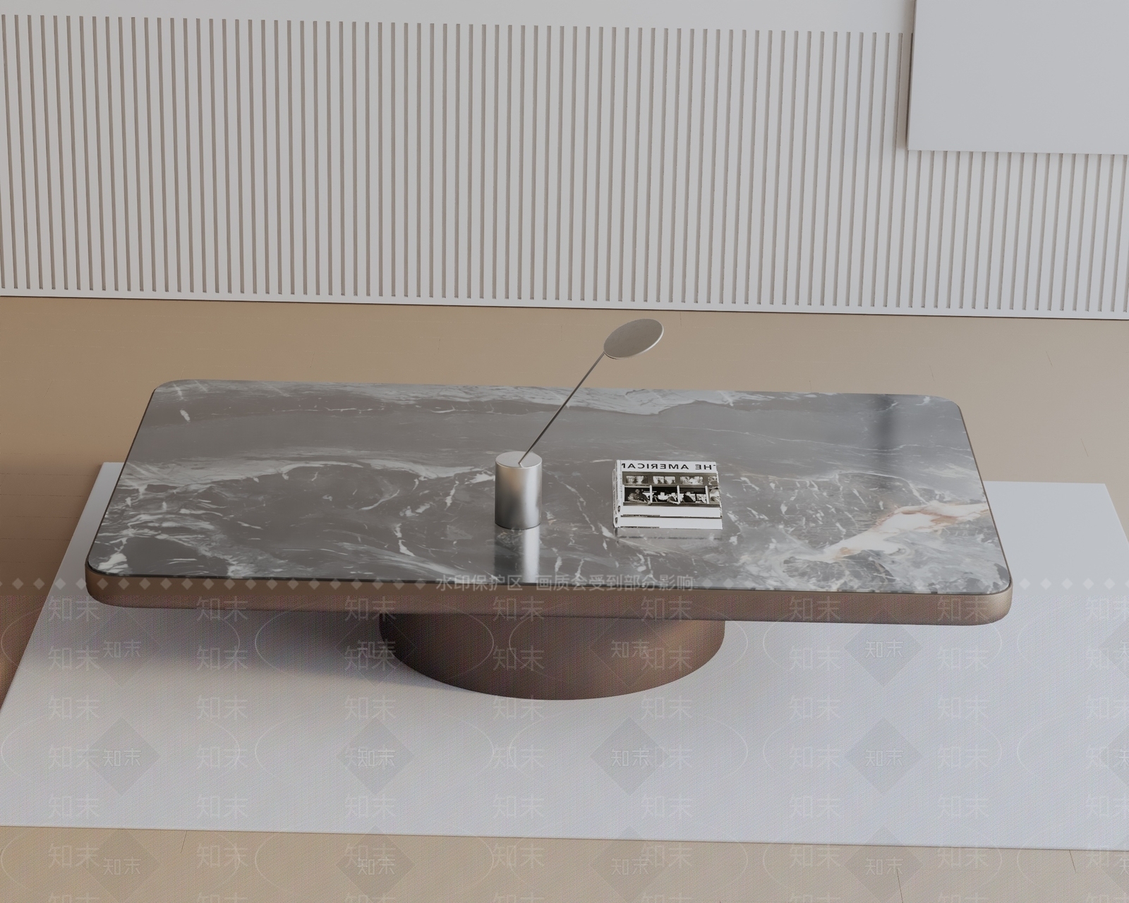 现代茶几3D模型下载【ID:1187601491】_知末3d模型网