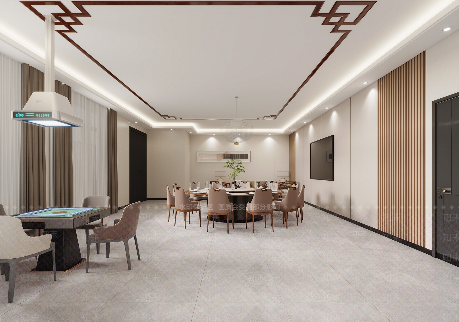 现代包厢3D模型下载【ID:1187604418】